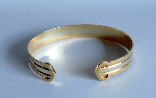 Cartier bracciale oro doppia