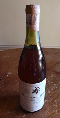 Vecchia bottiglia liquore - vecchia, di