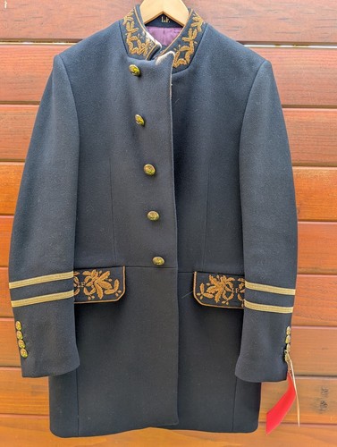 Cappotto lana militare reale