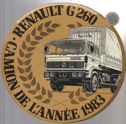 Poids lourd renault 260 - lourd.,