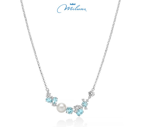 Collana girocollo miluna donna - girocollo,