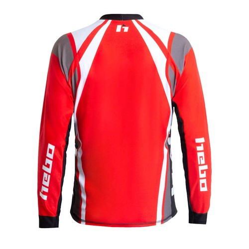 Camicia hebo race pro - pro, rosso