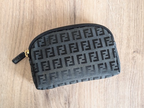 Vintage fendi zucchino pouch - zucchino,