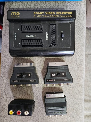 Scart video selector - video,