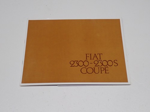 Fiat 2300 coupe - fiat,