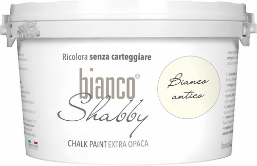 Chalk paint bianco antico - chalk,