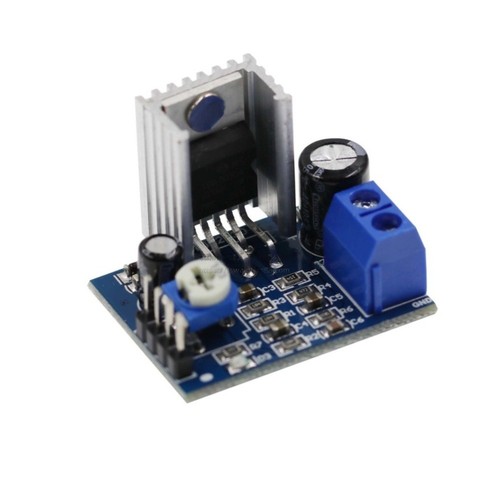 Modulo alimentazione audio blu - modulo,