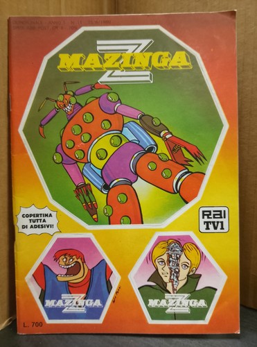 Mazinga anno 11 - anno, rai