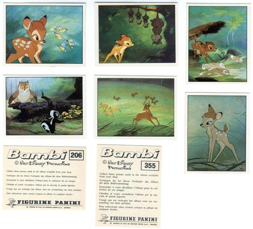 Bambi serie 1979 figurine - bambi,