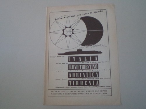 Advertising pubblicità 1956 - advertising,