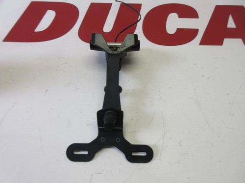 Portatarga ducati corto - portatarga,