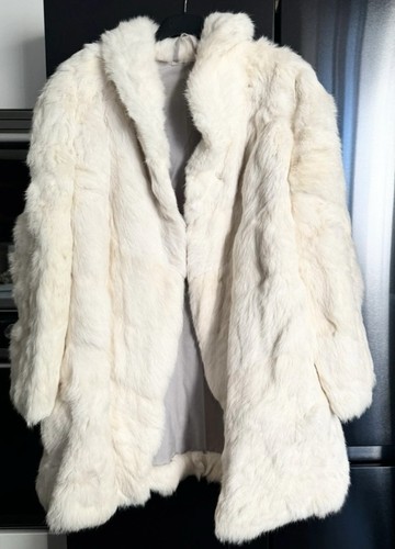 Rabbit fur coat