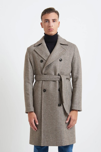 Cappotto doppiopetto bharnaba - doppiopetto,