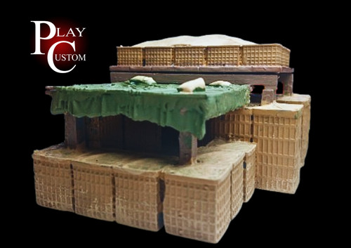 Diorama puesto de - ,