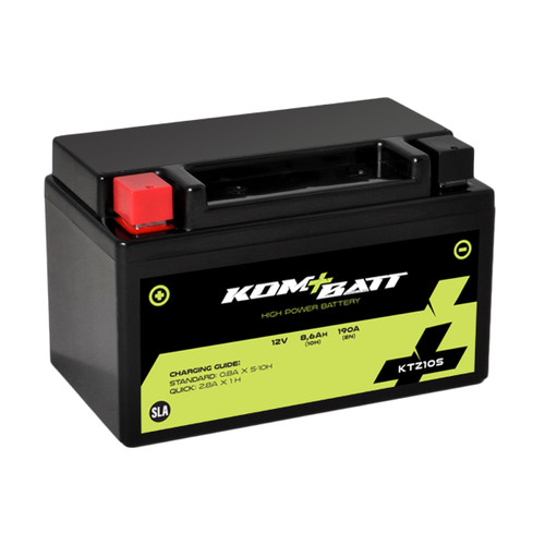 Batteria kombatt gel ktz10s - kombatt,
