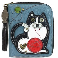 Portafoglio chala zip around - zip,