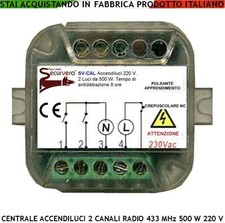 Comando radio luci - comando,