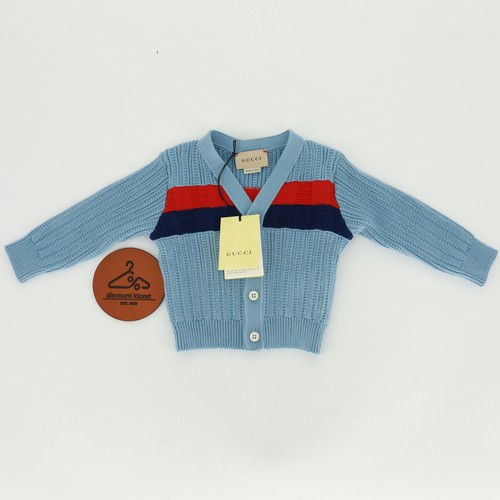 Maglione cardigan gucci blu - cardigan, a