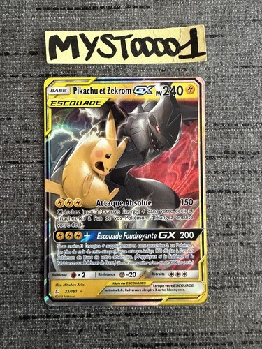 Carte pokémon pikachu - pokémon,