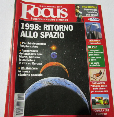 Focus rivista giornale - rivista,