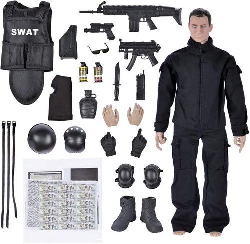 Modellino action figure swat - action,