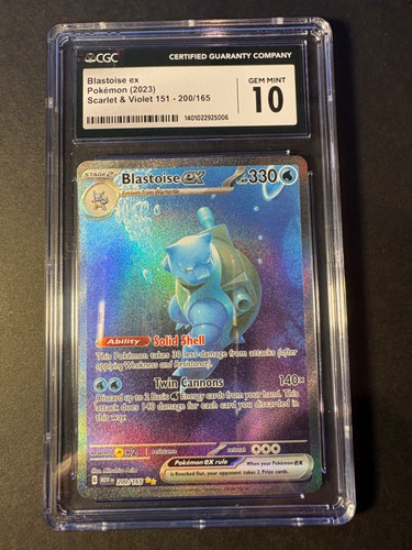 Blastoise 200 165 sv - ex,