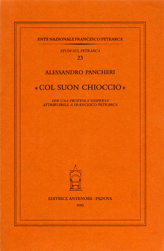 Pancheri alessandro col - pancheri,alessandro., "col