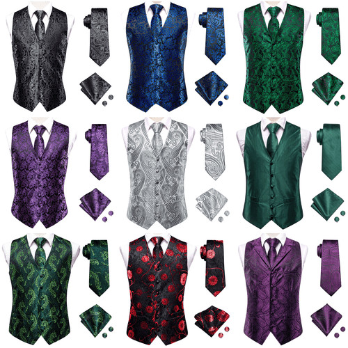 Gilet uomo moda rosso verde