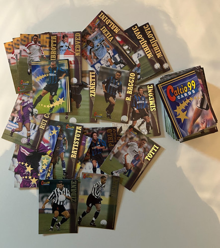 Panini calcio cards 1998 - panini,