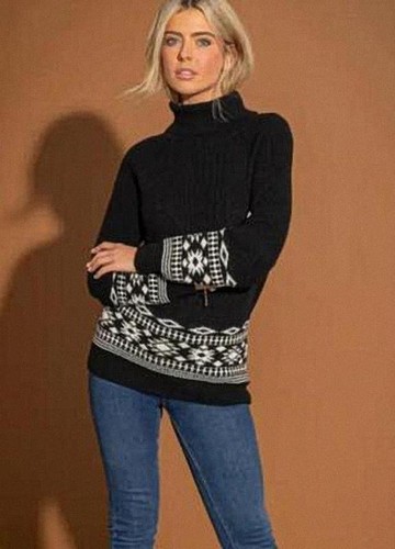 Maglione donna moncler nero - maglione,