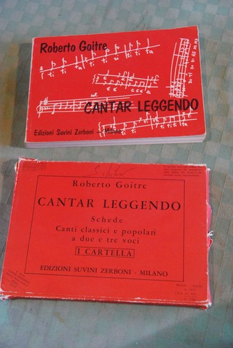 Cantar leggendo libro - cantar, schede