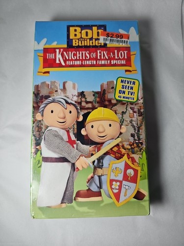 Vintage vhs bob the - vintage, builder