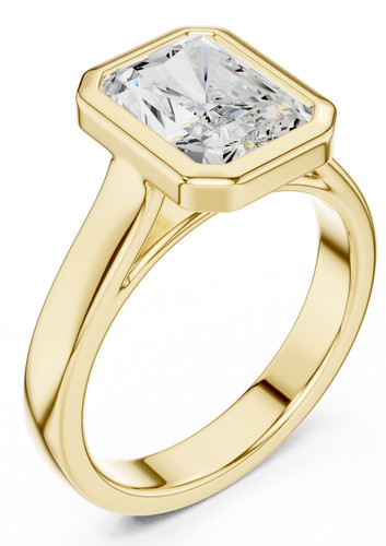 Anello uomo oro - da, in
