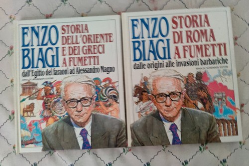 Enzo biagi storia fumetti - enzo, a