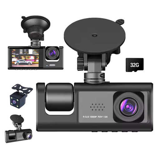 Dash cam 1080p canali - dash,