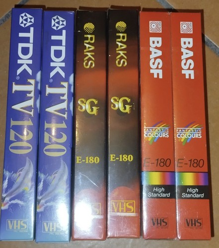 Lotto videocassette vhs - lotto, 6