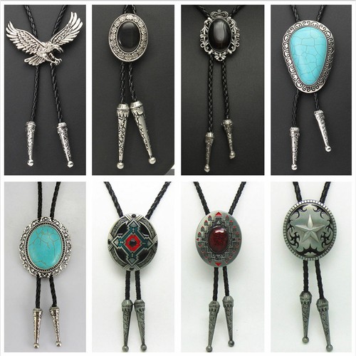 Cravatta western cowboy bolo