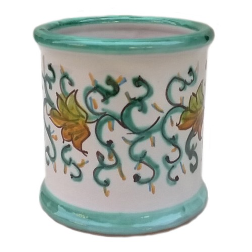 Portaspazzolini ceramica di - portaspazzolini, in