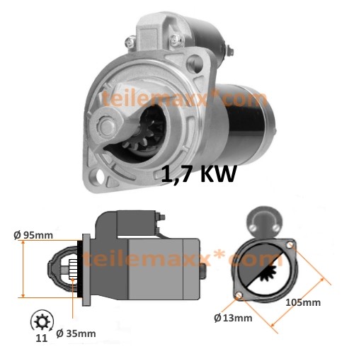 7kw avviatore per yanmar - avviatore,
