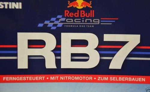Rb7 deagostini red bull kyosho - red,