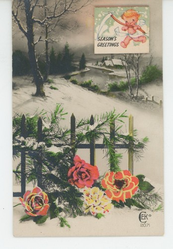 Cartolina calendario 1958 - calendario,