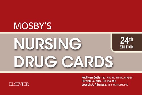 Mosby nursing drug cards - mosby's,