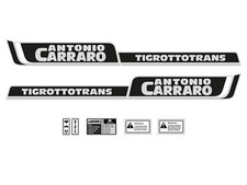 KIT ADESIVI TRATTORE ANTONIO CARRARO TIGROTTOTRANS