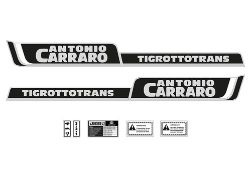 Kit adesivi trattore - kit,