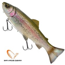 Savage Gear 3D Line Thru Pulsetail Trota 25 cm 185 g #2/0 lavandino arcobaleno lento