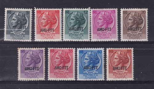 Trieste 1953 italia - a, 1953/54