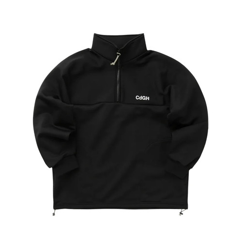 Felpa mezza zip uomo - , des