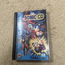 Sonic CD (Sega CD, 1993) CIB completo con manuale testato funzionante 