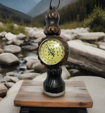 Raro termometro doppia scala “Bimetallico” (Antico)