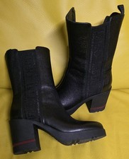 Stivaletti Liu Jo in Vera Pelle nera, Taglia 37